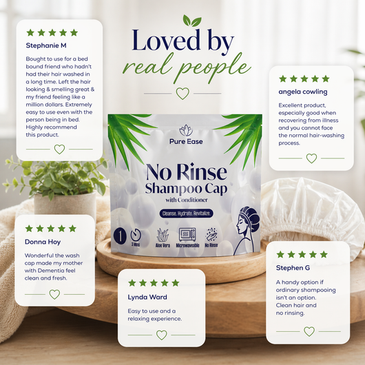 PureEase No Rinse Shampoo Cap