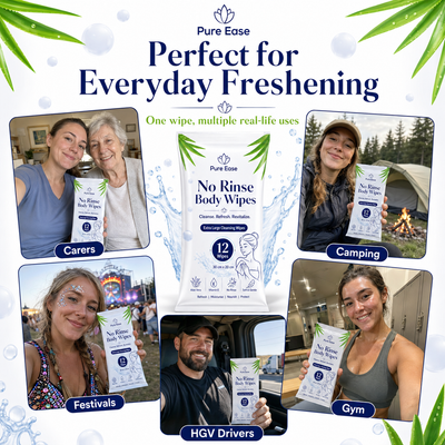 PureEase Body Wipes