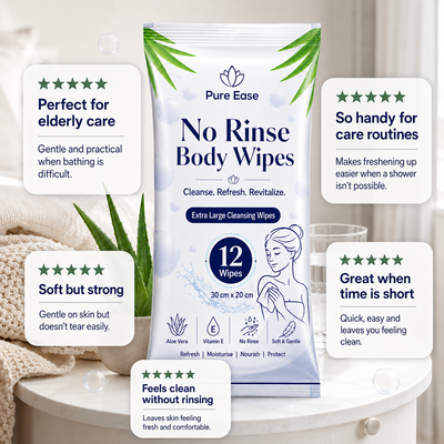 PureEase Body Wipes