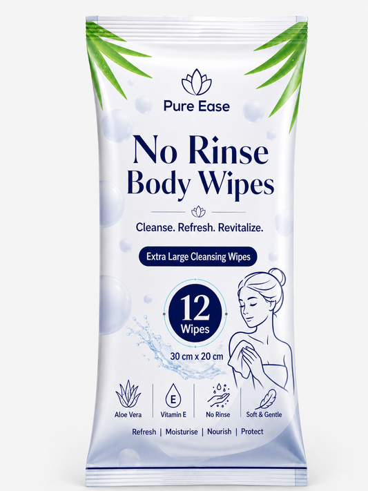 PureEase Body Wipes – Bundle Exclusive (12 Wipes)